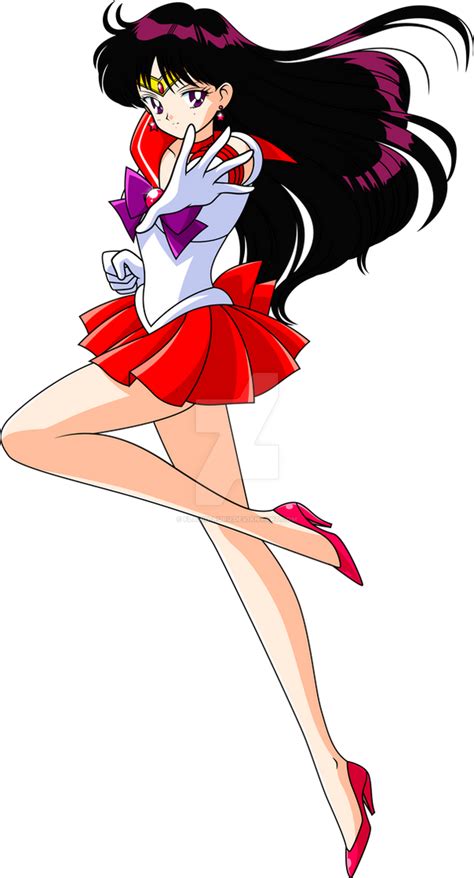 Sailor Mars Vector By Flavio Ruru On Deviantart