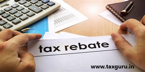 Rebate Allowable Under Section 87A Of Income Tax Act