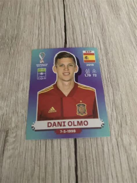 Panini Wm World Cup Sticker Nr Dani Olmo Espana Spanien Wm