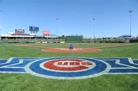 2018 Cubs spring training schedule