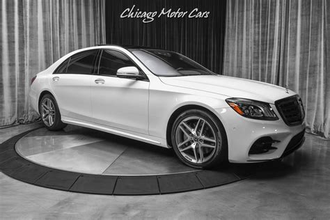 2019 Mercedes Benz S560 4 Matic Sport Sedan Msrp 122890 Premium