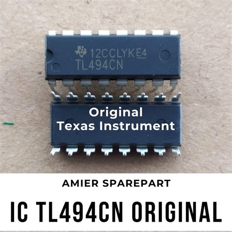 Jual IC TL494CN TL494 Original Texas Instrument Shopee Indonesia