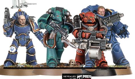 New Mk Vi Compared To Mkiii Mkiv And Primaris Scaled Each Base Mm