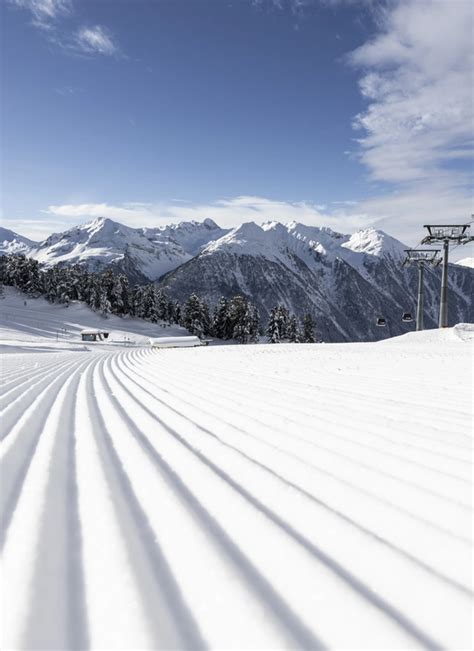 Ski Area Map Lifts And Slopes In Hochoetz Ötztal