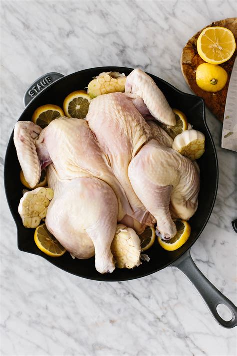 Lemon Garlic Spatchcock Chicken Downshiftology