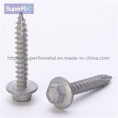 Hex Hexagon Flangehead Self Tapping Self Drilling Metal Screws