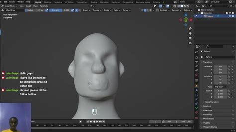 Blender Sculpting Timelapse Practice 2 Youtube