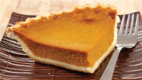 Slice of Pumpkin Pie - Prepared Food Photos, Inc.