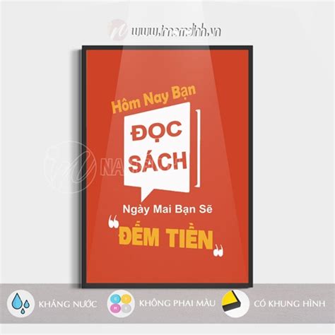 Nghệ thuật trang trí độc đáo tranh slogan treo tường kiến tạo năng