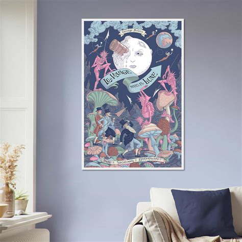 A Trip to the Moon Movie Poster, A Trip to the Moon Classic Movie