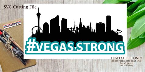 Vegas Strong Svg Etsy