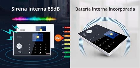 Alarma De Casa Wifi Gsm Compatible Con App Tuya Smart Soluciones It