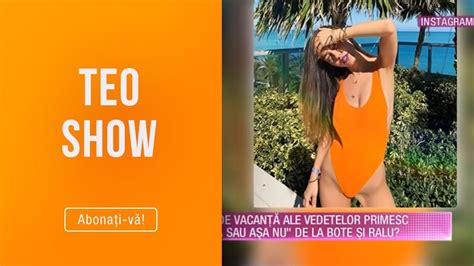 Teo Show Tinutele De Vacanta Ale Vedetelor Primesc Asa Da