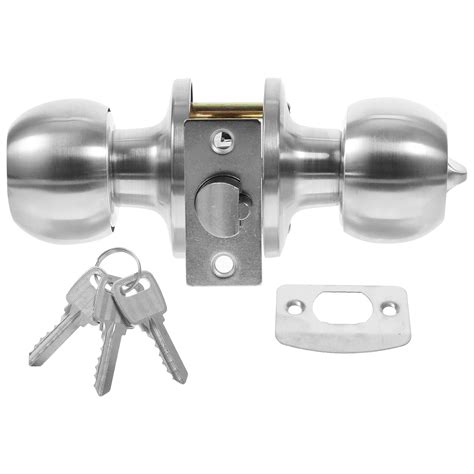 Door Knob With Lock Stainless Steel Interior Door Knob Replacement Door