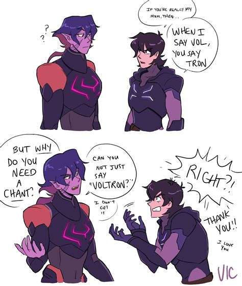 Have Some More Keith And Krolia Art Voltron Voltron Voltron Funny