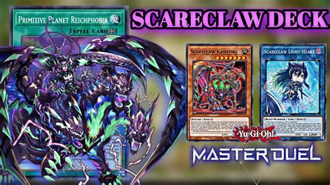 Best SCARECLAW Deck OTK YU GI OH MASTER DUEL YouTube