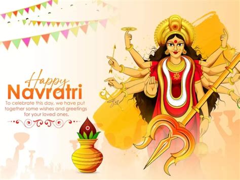 Happy Navratri 2022 Top Wishes Messages Images S Whatsapp And