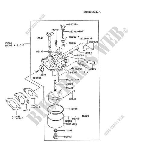 Vergaser F R Kawasaki Fc Motors Ersatzteile Garten Online Original