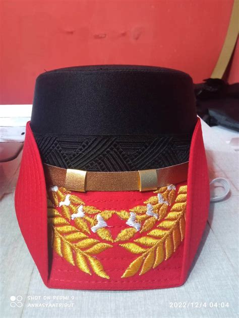 Topi Kowad Paskibraka Pet Paskibra Topi Upacara Topi Sekolah