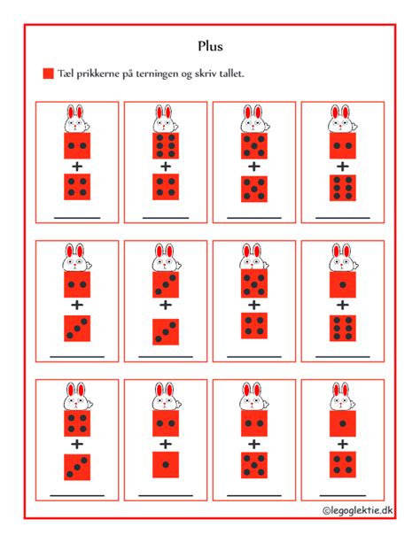 Opgaver Med Plus Og Minus 1 Klasse Leg Og Lektie