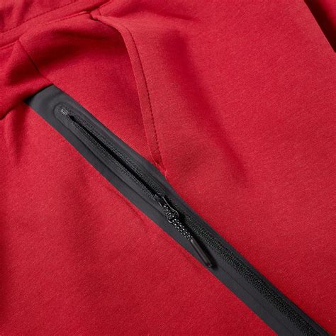 Nike Tech Fleece Jogger Tough Red Heather And Black End