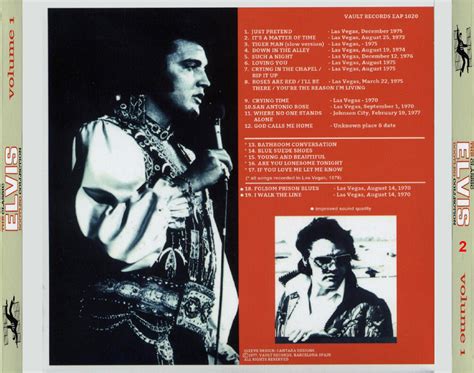 The Classic Elvis Bootleg Collection Volume 1