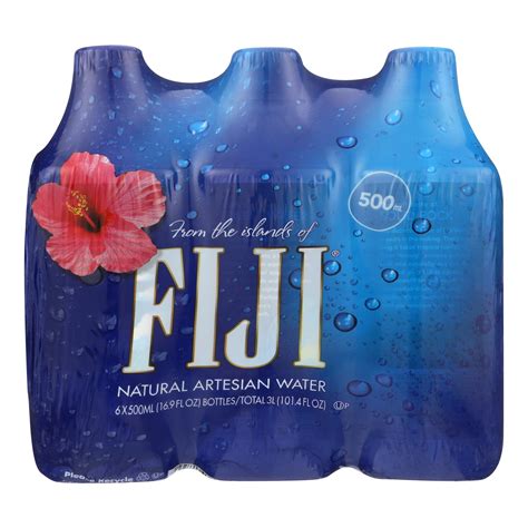 Fiji Bottled Natural Mineral Water Fresh And Pure