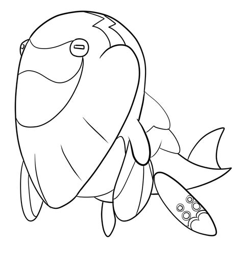 arctovish coloring page online pokemon ready for download