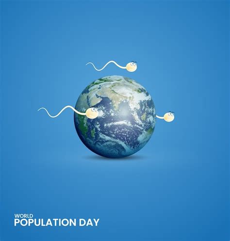 Premium Vector World Population Day A Creative Concept Design For