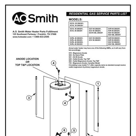 Ao Smith Tankless Water Heater Diagram Everything You Need T