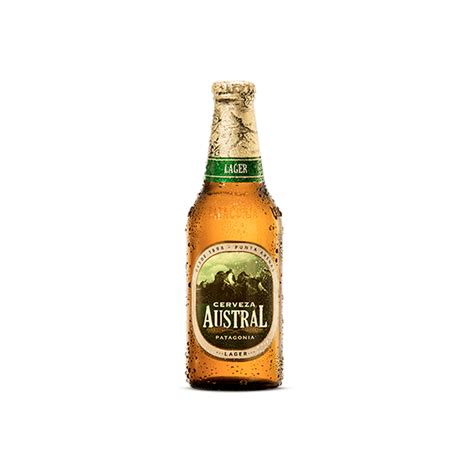 Cerveza Botella Austral Patagonia Lager 330ml Mercado La Vega