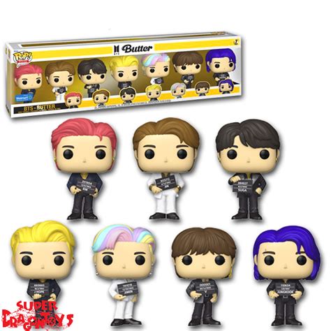 BTS BUTTER SEVEN FIGURE PACK FUNKO POP SPECIAL EDITION