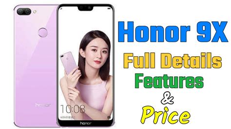 Honor 9x Launch In India Huawei Honor 9x Full Features