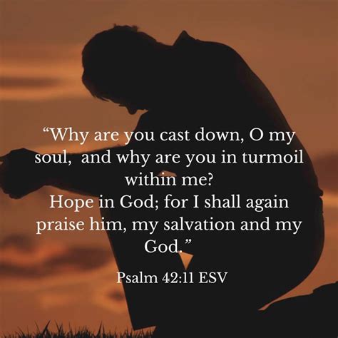 Why Are You Cast Down O My Soul And Why Are You In Turmoil Within Me