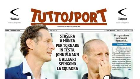 PRIMA PAGINA Tuttosport Juve Non Far La Stupida