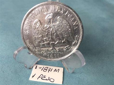 Moneda Plata Un Peso En Buen Estado Meses Sin Intereses