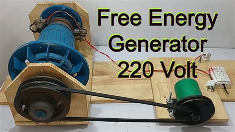 How To Make Free A Energy Generator V With Hp Dc Motor Rotor And