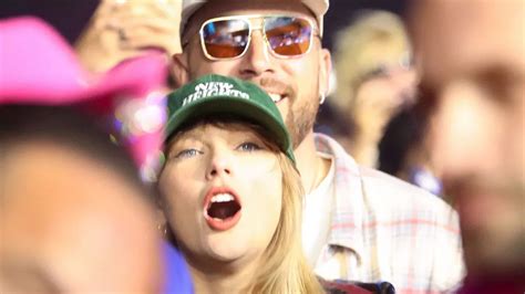 Travis Kelce Taylor Swift Wore A New Heights Podcast Hat At