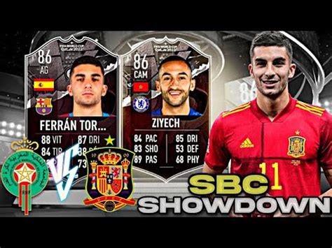 Fifa Sbc Hakim Ziyech Vs Ferran Torres Showdown Faut Il Le