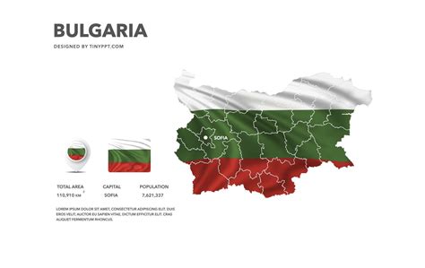 Bulgaria Map Slide Powerpoint