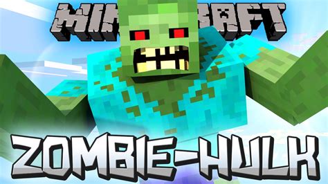 Minecraft Mods MEET THE HULK ZOMBIE Mutant Creatures Minecraft Mod