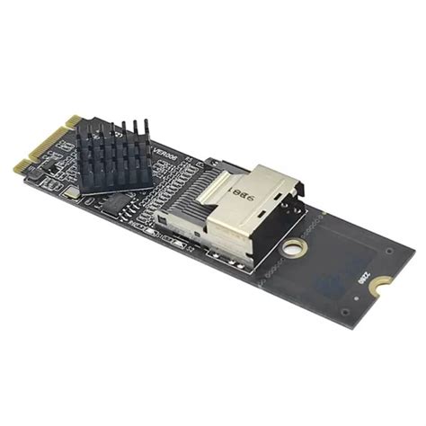 CARTE D EXTENSION M 2 NVME Vers SFF 8087 SATA3 0 Carte Adaptateur De