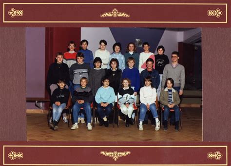 Photo de classe 5EME D de 1986 Collège Les Dauphins Copains d avant