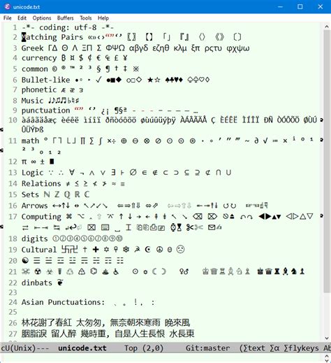 Emacs Insert Unicode Character