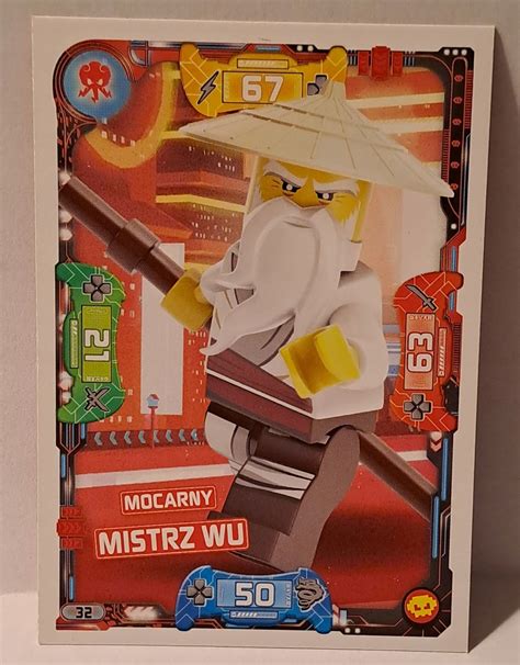 Karta Lego Ninjago S Mocarny Mistrz Wu Allegro Pl