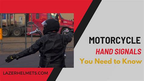 Motorcycle Hand Signals for Bikers: 16 Common Arm Signs