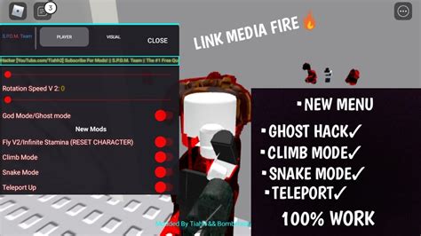 CHEAT ROBLOX NEW FEATURES | Mod Menu By Tiahh - YouTube