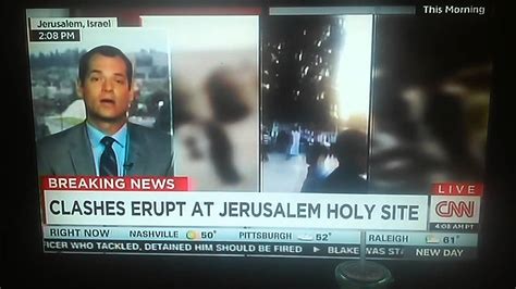 Breaking News Temple Mount Clashes Youtube