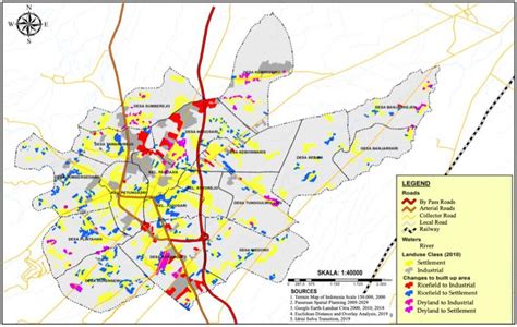 Map of Built-Up Area in 2010-2018 | Download Scientific Diagram