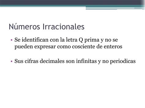 Clasificación De Los Números Reales Hgrc Ppt